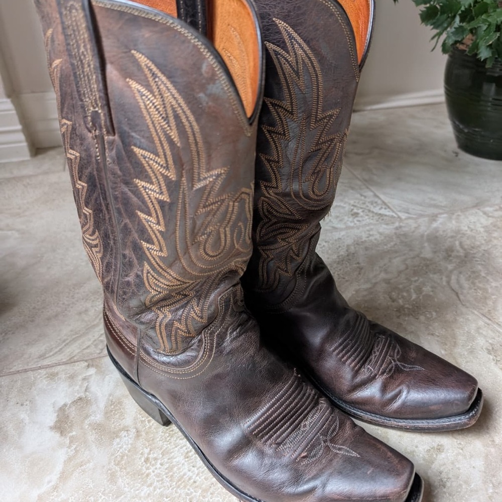 Lucchese 1883 Men’s Cowboy Boots - Brown